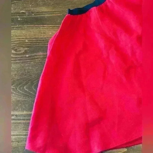 Red Felt 50's Poodle Skirt Outfit Costume‎ for Halloween - Picture 3 of 9